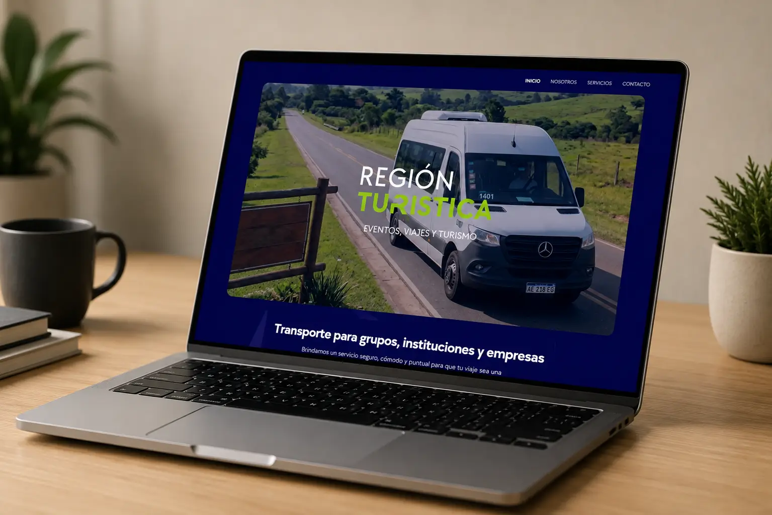 Sitio web de Región Turística desarrollado por efestudio creativo